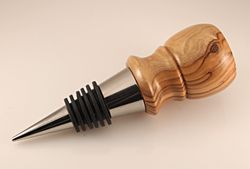 Olivewood Wine Bottle Stopper - Custom Order
