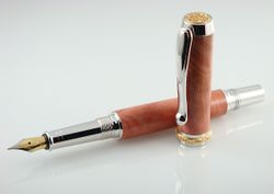 Pink Ivory Jr. Statesman Fountain Pen - Custom Order