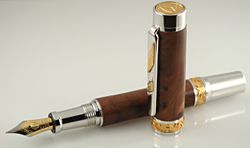 Thuya Burl Imperial Fountain Pen #695