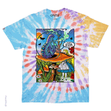Alice in Wonderland Tie Dye Tee
