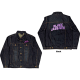 Black Sabbath Purple Lettering Denim Jacket