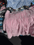 Pink Striped Shorts