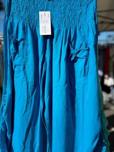 Turquoise Capri Pants