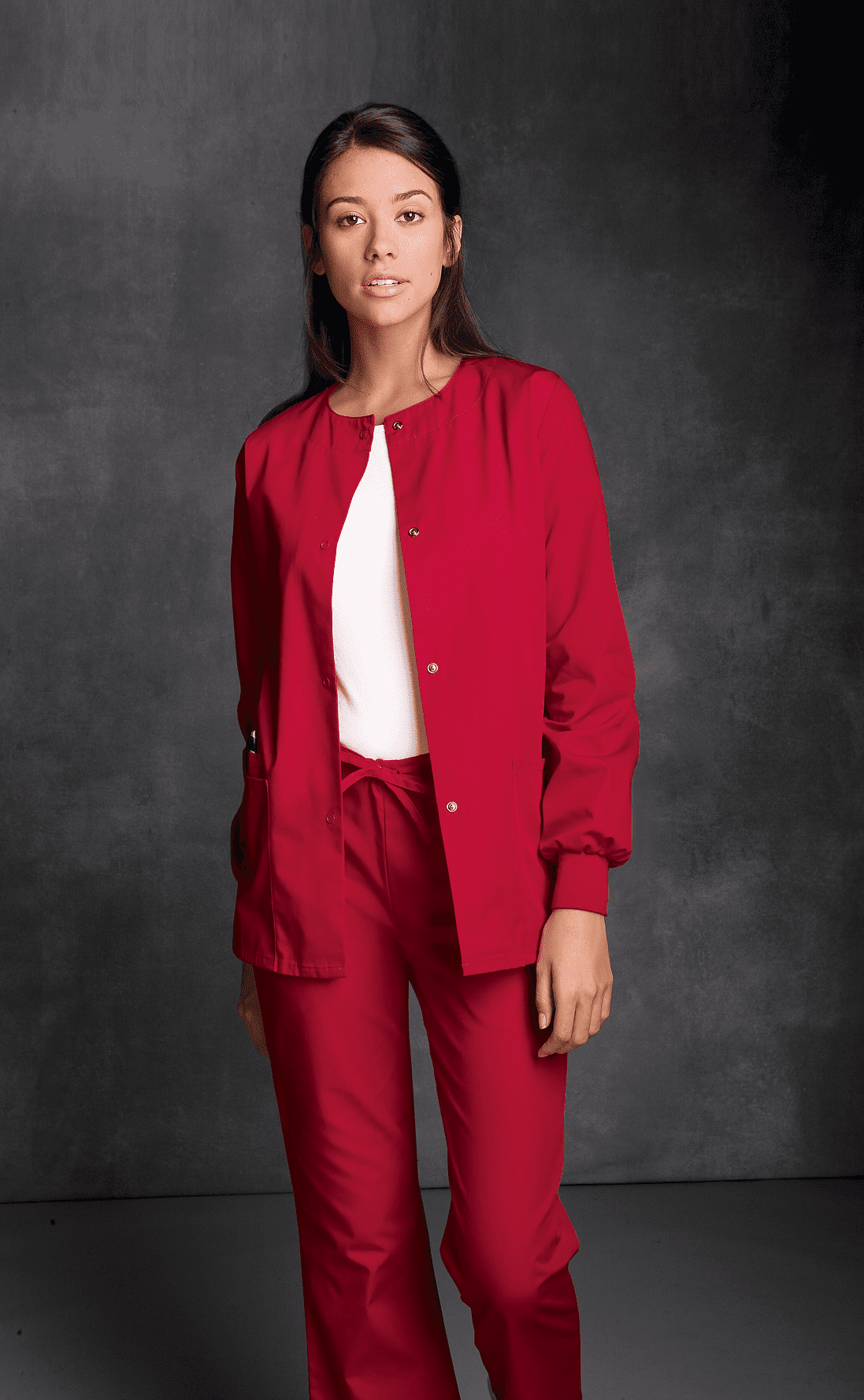 Cherokee Workwear Female Scrub Jacket 4350 XS-5XL