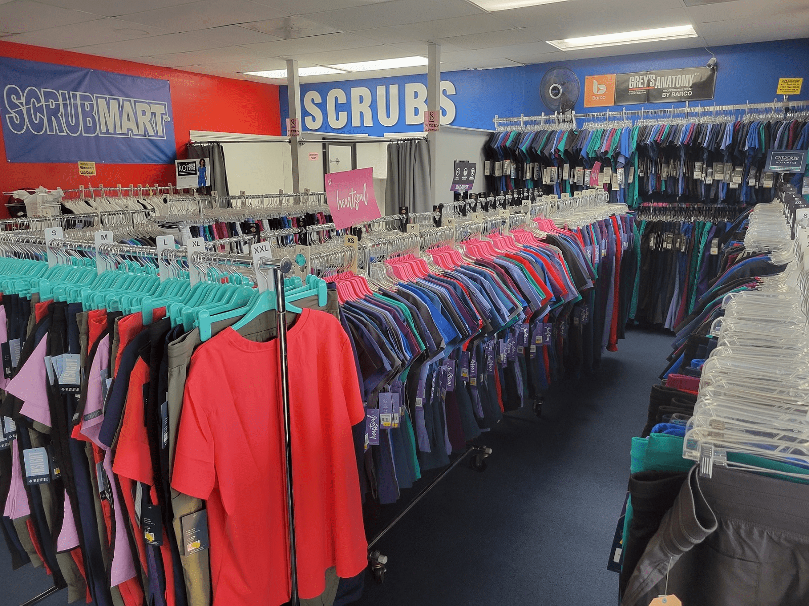 Grey's Anatomy and Heart Soul at Scrub Mart 