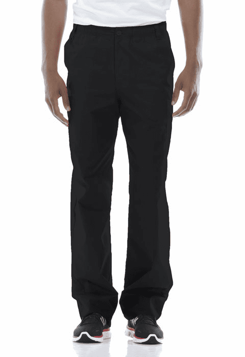 Men's Zip Fly pull on Cargo Scrub Pant 81006