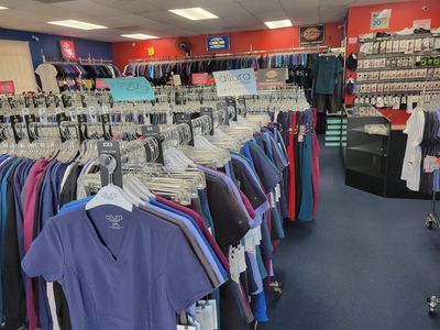 Allura and Med Couture scrubs at Scrub Mart