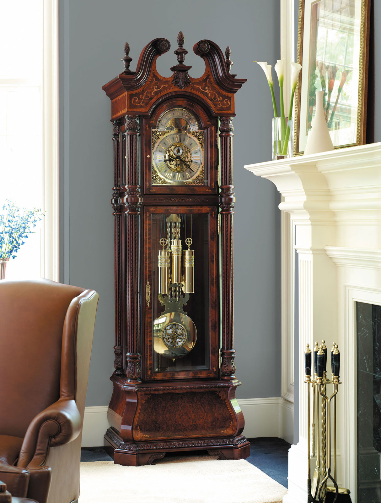 The J.H. Miller Grandfather Clock by Howard Miller Presidential