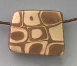 Bead in cooper and bronze