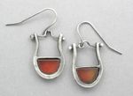 Carnelian earrings