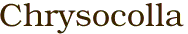 Chrysocolla