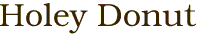 Holey Donut