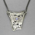 Miro Pendant and Earrings