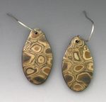 Oval earrings