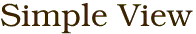 Simple View