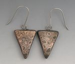Triangular earrings