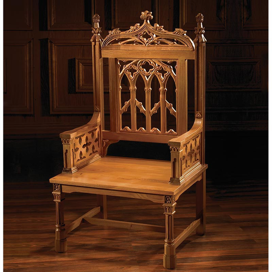 Canterbury Celebrant Chair MEDIUM OAK STAIN