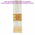 Includes Next Day Delivery Jacquard/Satin with Crosses $275.00 IN STOCK (2)