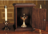 Chalice/Host/Grape Tabernacle WALNUT STAIN