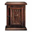 Chalice/Host/Grape Tabernacle WALNUT STAIN SORRY - SOLD OUT