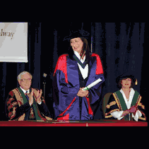 Anjelica Huston Graduated From