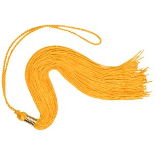 Gold graduation tassel