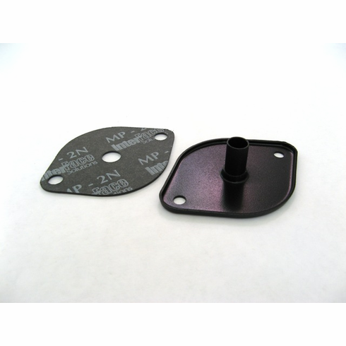 Blue Thunder Breather Cover with Hose Fitting