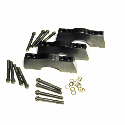 Blue Thunder Main Bearing Caps - Splayed, Billet