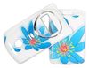 Blue Flower Faceplate for Motorola T730/T731c/T725/T722/T720 series