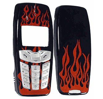 Red Flame Faceplate for Nokia 2260/3360/3361