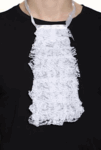12" Full Lace Jabot<br> CA144