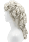 1700's Costume Wig<br> Alonge Court Wig<br> Asst Colors<br> MWG23
