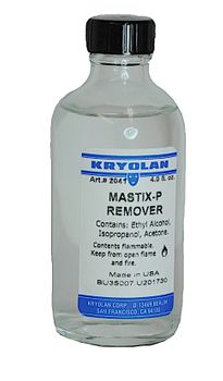 Spirit Gum Remover<br> Mastix P Remover<br> Extra Strength<br> ADH35