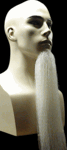 Fake Beard <br> Uncle Sam Beard<br> Human Hair / Glue On<br> Asst Colors<br> BMG177