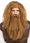 Beard and Wig Set<br>  Viking Set<br> Synthetic / Elastic Band<br> BMW14