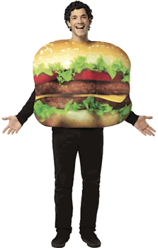 Cheeseburger Costume<br> Photo Realistic<br> CFD231