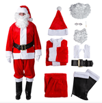 Complete Santa Costume<br> All Inclusive<br>10 Piece<br>  CRM29