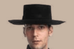 Economy Flat Top Hat<br> Black Only<br> MHT151