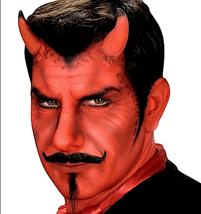 Small Devil Horns Glue On Latex Horns PROSTHETIC HORNS Glue On