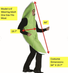 Fruit Costume <br>Lime Slice Costume<br> CFD41