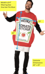 Ketchup Costume<br> Heinz Squeeze Bottle<br> CFD617