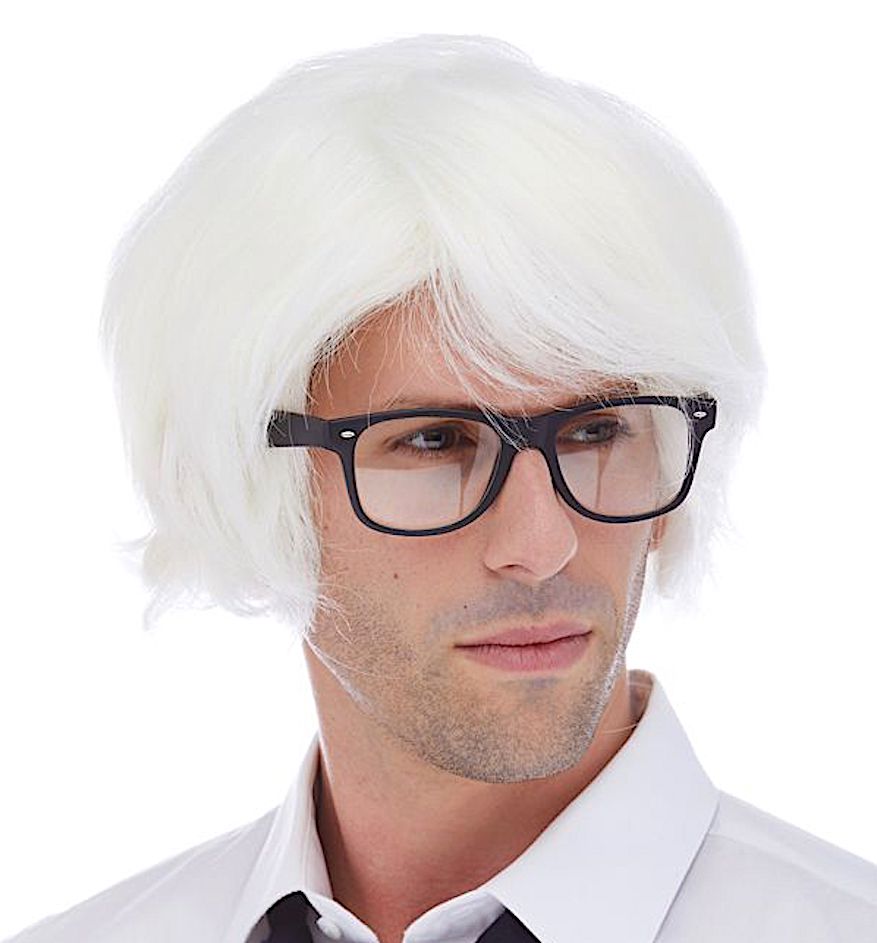 Men's Wig Scholar Wig THEATRICAL WIGS MEN'S COSTUME WIGS Historical