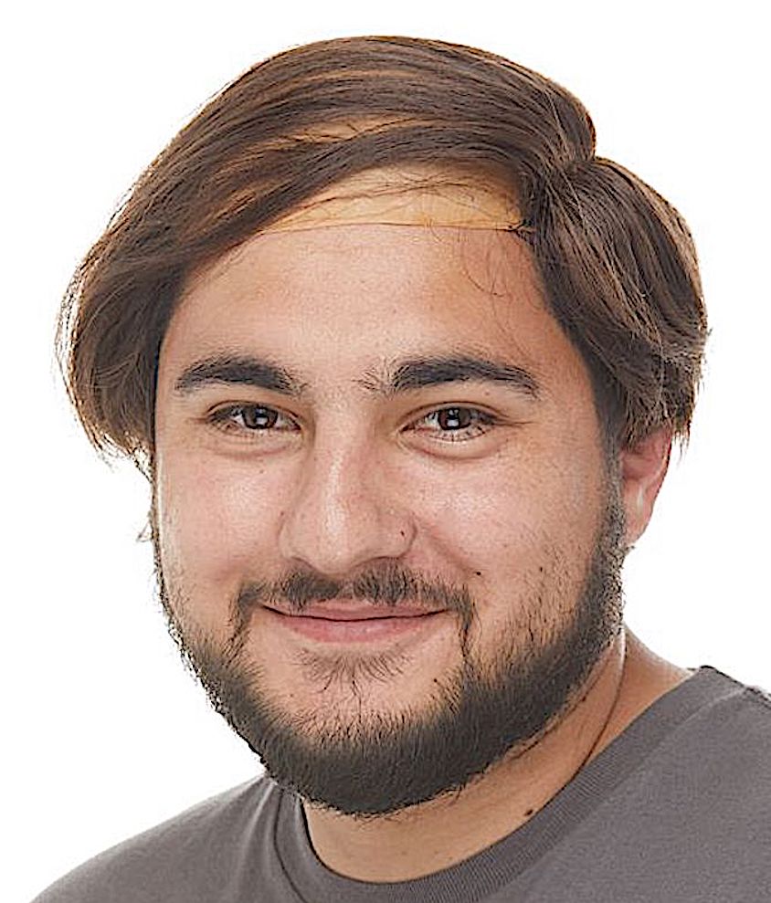 Mens Bald Wig The Comb Over Wig THEATRICAL WIGS MEN'S COSTUME WIGS