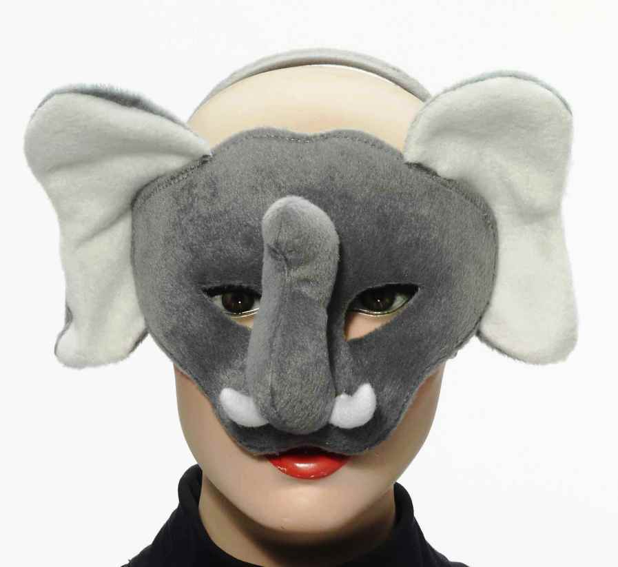 Animal Mask Elephant Half Mask MASKS Masquerade, Character