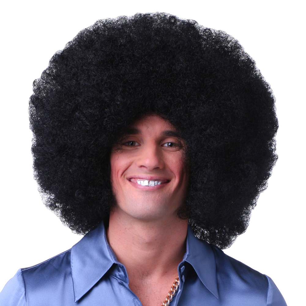 Unisex Afro Wig Jumbo Afro Asst Colors THEATRICAL WIGS MEN'S