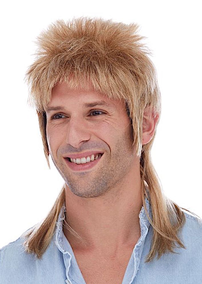Men's Costume Wig Rock Star Mullet Wig THEATRICAL WIGS MEN'S
