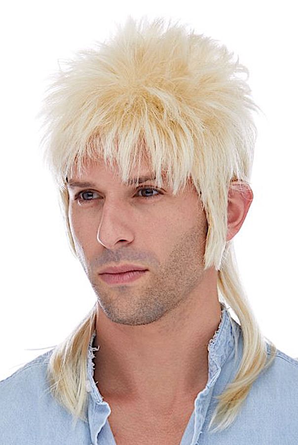 Men's Costume Wig Rock Star Mullet Wig THEATRICAL WIGS MEN'S