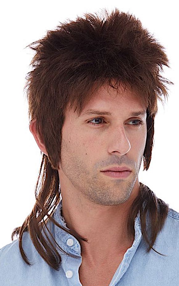 Men's Costume Wig Rock Star Mullet Wig THEATRICAL WIGS MEN'S