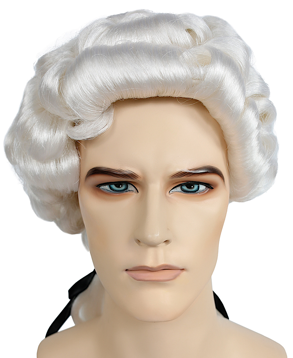 Men's 1700's Wig The Barrister Wig THEATRICAL WIGS MEN'S COSTUME
