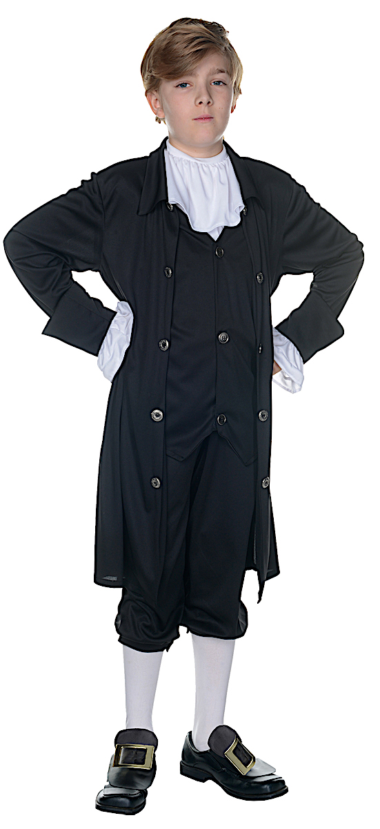 Child Colonial Costume John Adams Costume BOY'S COSTUMES PERIOD OR